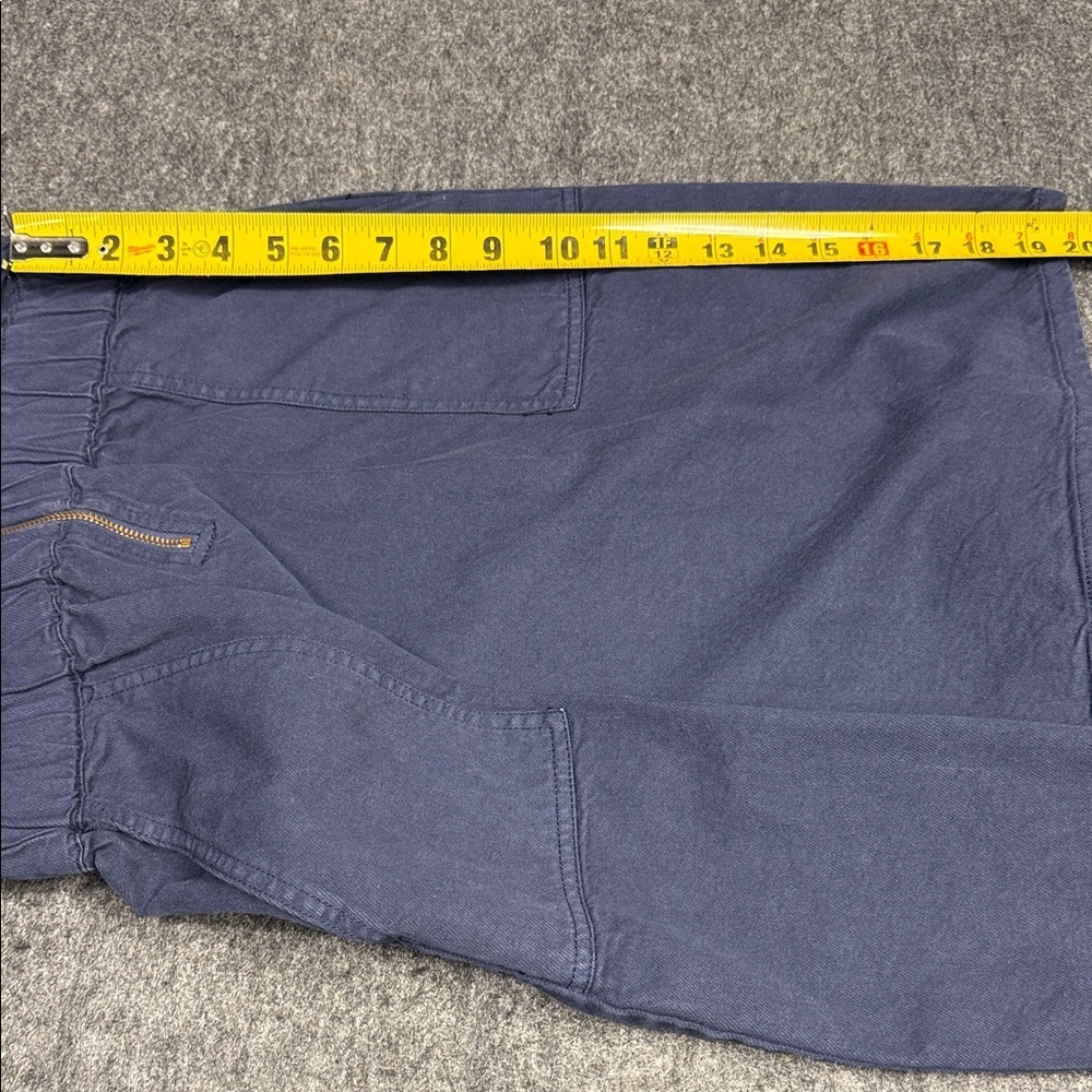 J. Crew Dark Blue Mini Dress with Zipper - Picture 6 of 6